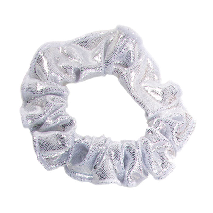 Silver hair scrunchies hotsell
