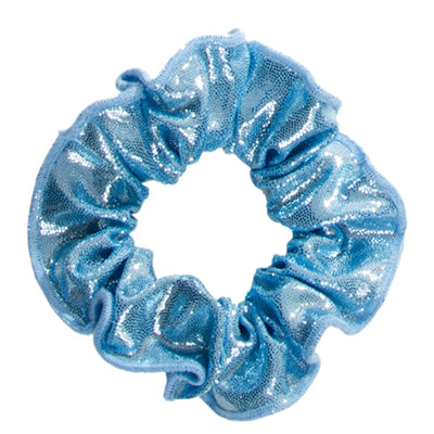 Ervy Classic Lack Shine Hair Scrunchie (Light Blue)