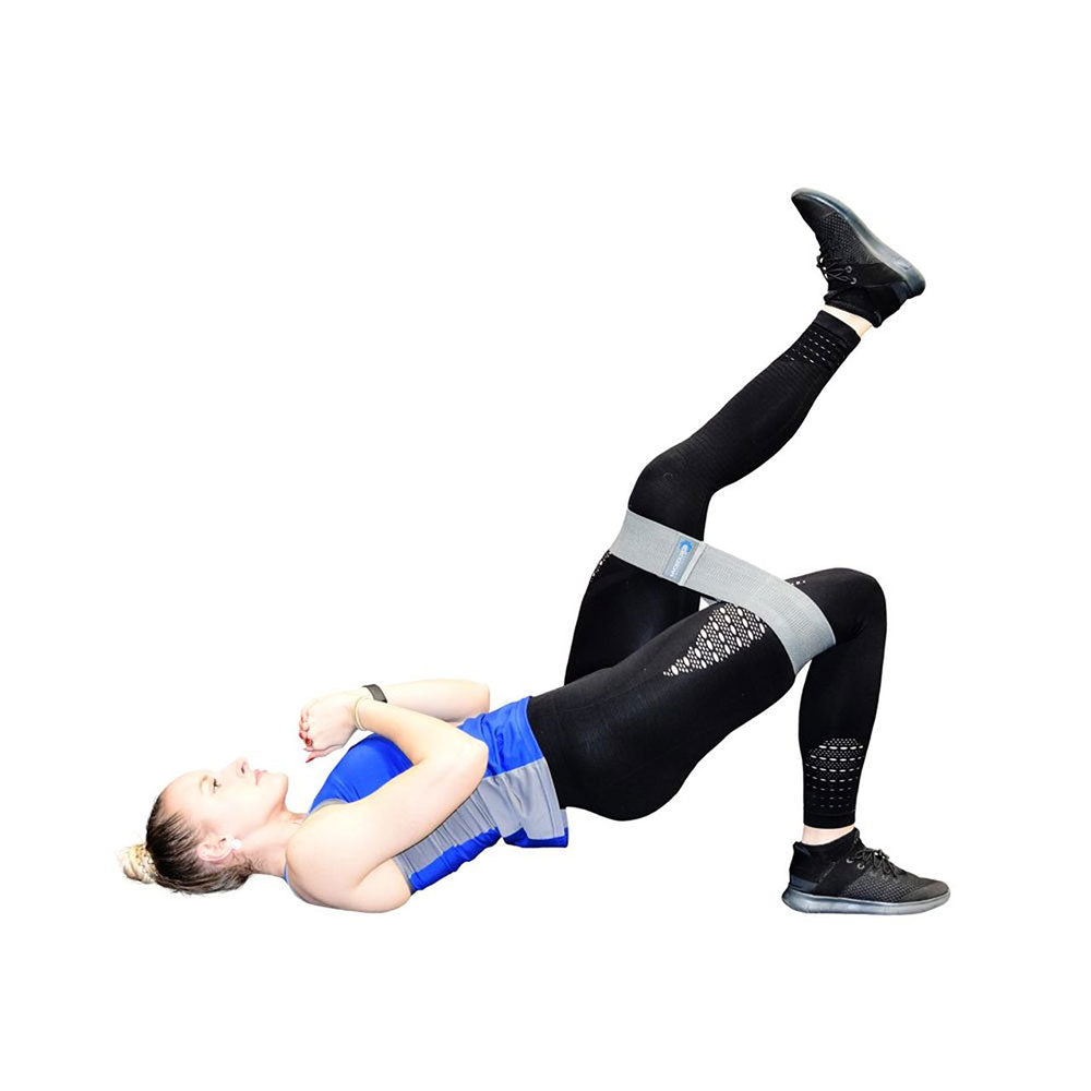 HOT Hip Flexion Banded Single Leg Glute Bridge Glute Bridge