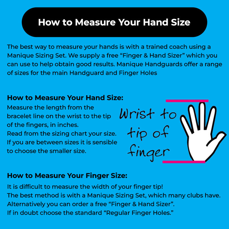 Measure Hand With Manique Unique Slim Uneven Bar Handguards - Candyfloss Cuddle ...